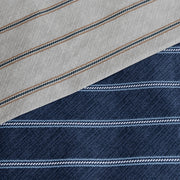 Ardor 250TC Oliver Stripes Cotton Sateen Quilt Cover Set King V442-INT-QUILTCS-250TCOLIVER-NAVY-KI