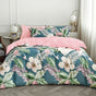 Ardor 250TC Tiki Tropical Cotton Sateen Quilt Cover Set Queen V442-INT-QUILTCS-250TCTIKI-MULTI-QS