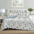 Algodon Abigail Multi Lightly Quilted Cotton Jacquard Quilt Cover Set King V442-INT-QUILTCS-ABIGAILJACQUARD-MULTI-KI