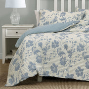 Algodon Abigail Multi Lightly Quilted Cotton Jacquard Quilt Cover Set King V442-INT-QUILTCS-ABIGAILJACQUARD-MULTI-KI