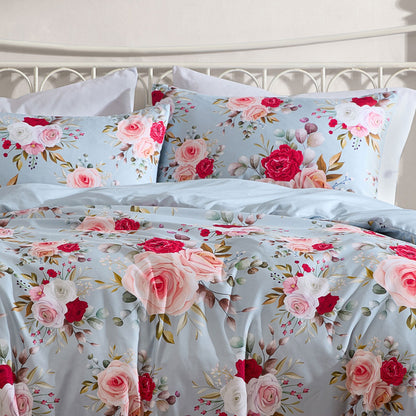 Ardor Amelie Multi Floral Printed Quilt Cover Set King V442-INT-QUILTCS-AMELIE-MULTI-KI