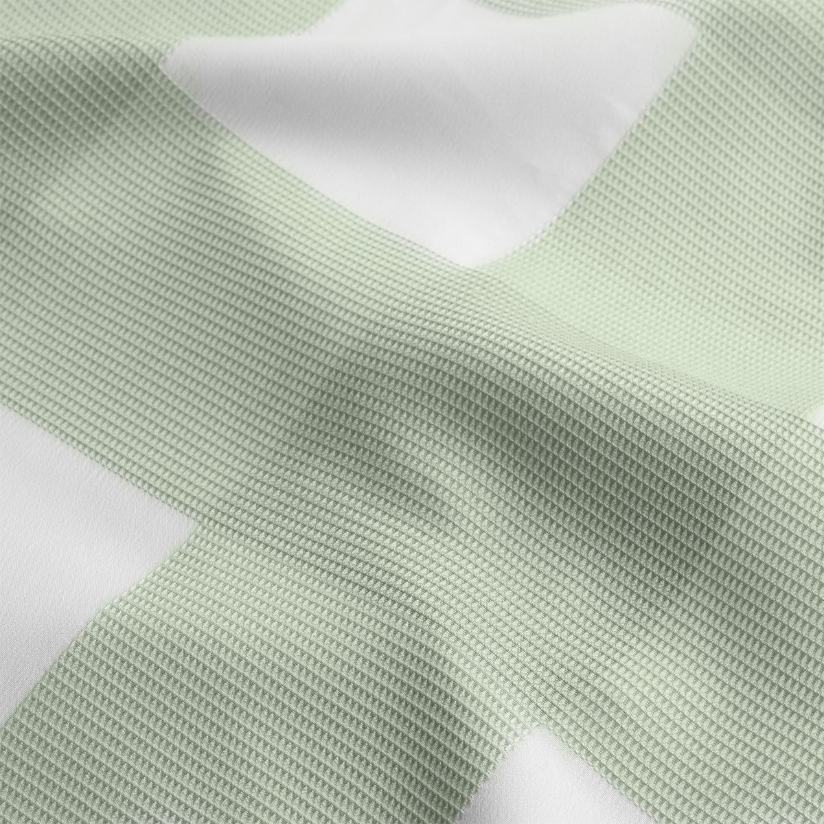 Ardor Ashlea Sage Oversized Waffle Check Quilt Cover Set King V442-INT-QUILTCS-ASHLEAWAFFLE-SAGE-KI