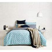 Ardor Coast Reversible Quilt Cover Set QUEEN V442-INT-QUILTCS-COAST-TURQUOISE-QS