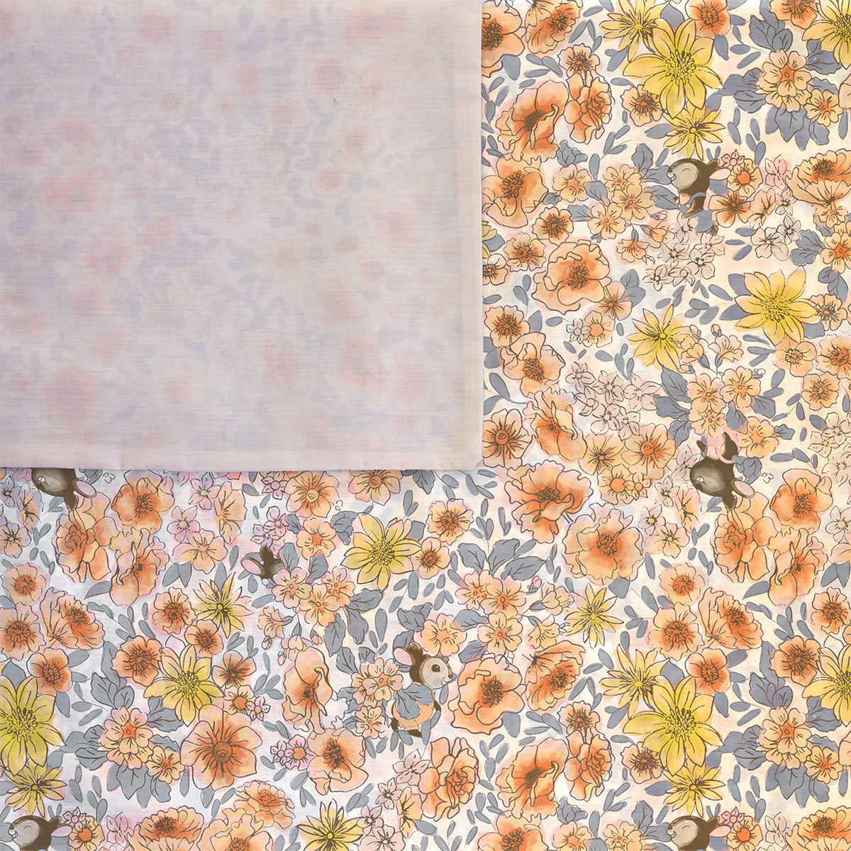 Jelly Bean Kids Flora Brown Quilt Cover Set Single V442-INT-QUILTCS-FLORA-BROWN-SB