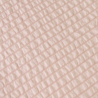 Ardor Ingrid Blush Seersucker Stripe Quilt Cover Set Double V442-INT-QUILTCS-INGRID-BLUSH-DS