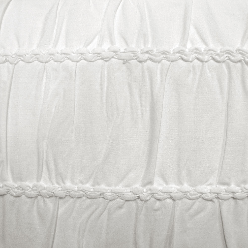 Ardor Tuscany White Quilt Cover Set QUEEN V442-INT-QUILTCS-TUSCANY-WHITE-QS