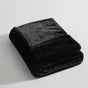 Ardor Benz Faux Fur Soft Plush Throw Rug 130x170cm Black V442-INT-THROW-BENZFAUXFUR-BLACK-RE