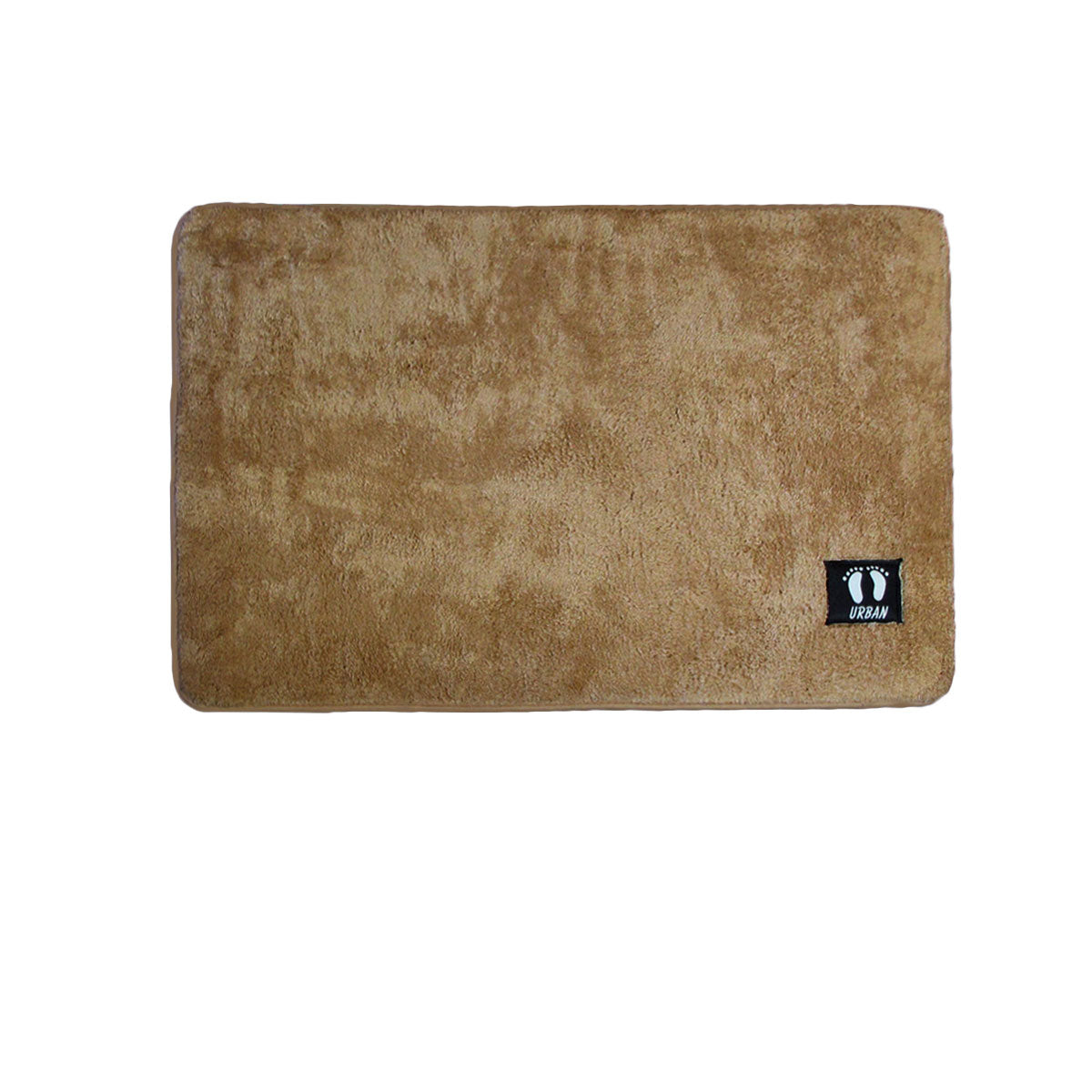 Asha Anti Slip Polyester Bath Mat 50 x 80 cm Brown V442-JTC-BATHM-ASHA-BROWN-QS