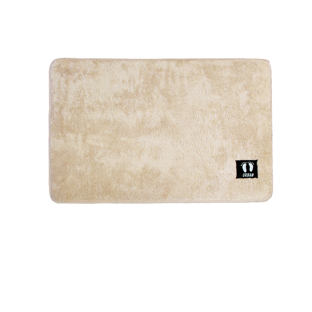 Asha Anti Slip Polyester Bath Mat 50 x 80 cm Latte V442-JTC-BATHM-ASHA-LATTE-QS