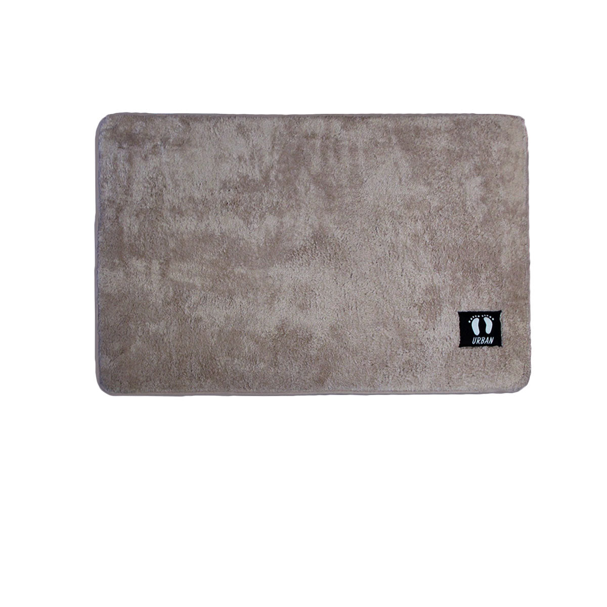 Asha Anti Slip Polyester Bath Mat 50 x 80 cm Mocha V442-JTC-BATHM-ASHA-MOCHA-QS