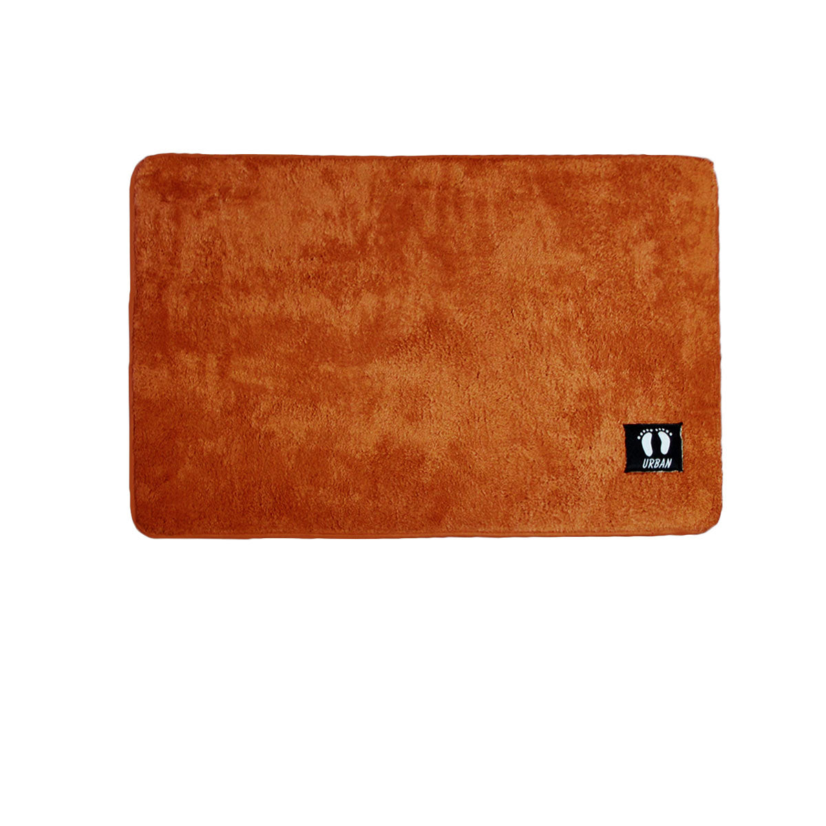 Asha Anti Slip Polyester Bath Mat 50 x 80 cm Pumpkin V442-JTC-BATHM-ASHA-PUMPKIN-QS