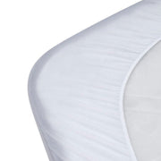 Waterproof Fitted Mattress Protector Large Cot Size 135x77x19cm V442-JTC-MATTRESSP-LARGEWATERPROOF-WHITE-CT