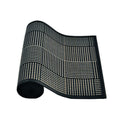 Louis Bamboo Table Runner Black Grey 140 x 33cm V442-JTC-TABLER-BAMBOOAJ06-BLACK-RE
