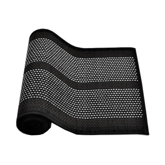Dreamtime Bamboo Table Runner 140 x 33cm Black V442-JTC-TABLER-BAMBOOBR2BL-BLACK-RE