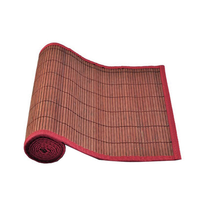 Narrow Slat Bamboo Table Runner 140 x 33cm Ruby V442-JTC-TABLER-BAMBOOCOL3R-RUBY-RE