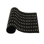 Streak Bamboo Table Runner 140 x 33cm Black Silver V442-JTC-TABLER-BAMBOOEM3BL-BLACK-RE