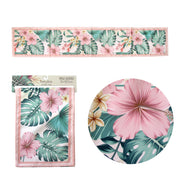 Katykia Vintage Tropical Table Runner 33 x 180cm V442-JTC-TABLER-VINTAGETROPICAL-PINK-RE