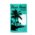 Aqua Blu Bondi Beach Aqua 100% Cotton Beach Towel 80 x 150 cm V442-JTC-TOWEL-BONDIBEACH-AQUA-RE