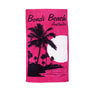 Aqua Blu Bondi Beach Pink 100% Cotton Beach Towel 80 x 150 cm V442-JTC-TOWEL-BONDIBEACH-PINK-RE