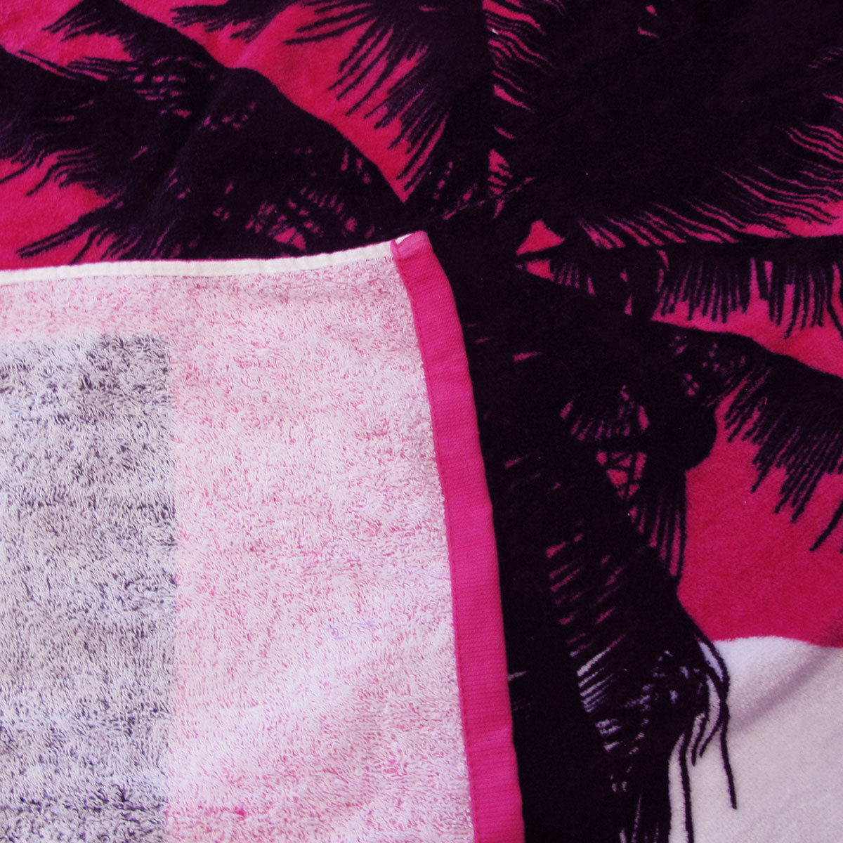 Aqua Blu Bondi Beach Pink 100% Cotton Beach Towel 80 x 150 cm V442-JTC-TOWEL-BONDIBEACH-PINK-RE