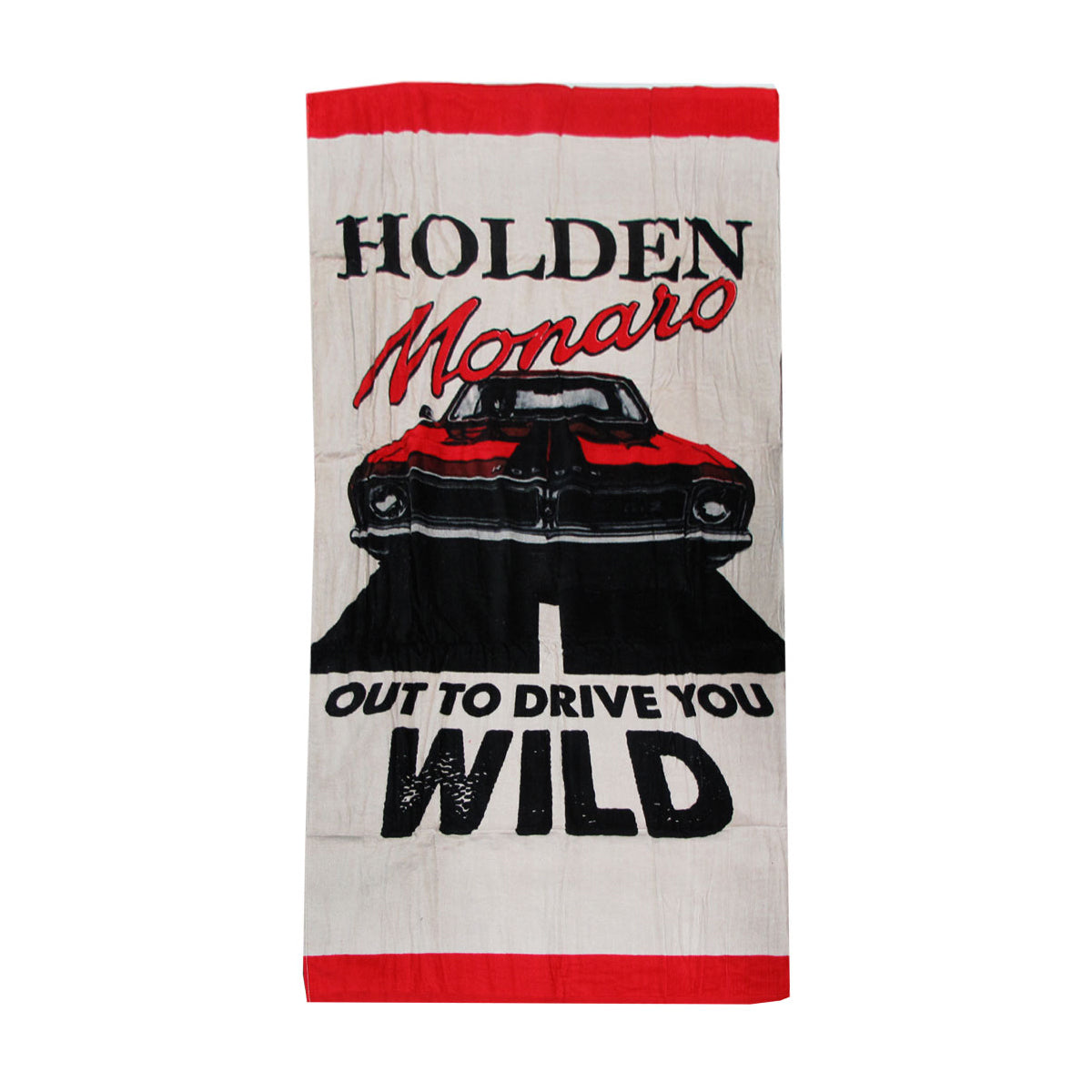 Holden Monaro Cars Printed 100% Cotton Beach Towel 75 x 150 cm V442-JTC-TOWEL-HOLDENMONARO-TAUPE-RE