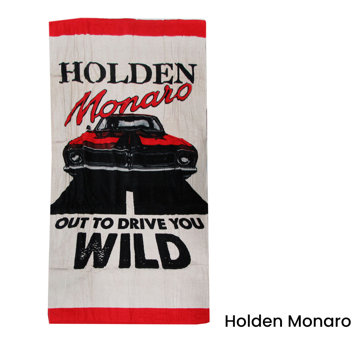 Holden Monaro Cars Printed 100% Cotton Beach Towel 75 x 150 cm V442-JTC-TOWEL-HOLDENMONARO-TAUPE-RE