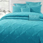 Ramesses Aqua 7- Piece Air Cloud Bamboo Blend Matelasse Comfort Set Queen V442-KIT-COMFORTER-7PCAIRCLOUD-AQUA-QS