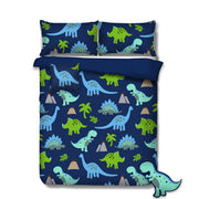Ramesses Dinosaur Kids Advventure 5 Pcs Comforter Set Double V442-KIT-COMFORTER-DINOSAUR-NAVY-DS