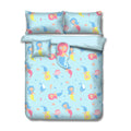 Ramesses Mermaid Kids Advventure 5 Pcs Comforter Set Double V442-KIT-COMFORTER-MERMAID-AQUA-DS