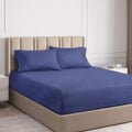 Ramesses Royal Blue 2000TC Cooling Bamboo Combo Set Queen V442-KIT-FITTEDSS-2000COOLBAMBOO-ROYALBLUE-QS