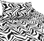 Shangri-La Printed Faux Fur White Tiger Quilt Cover Set Queen V442-KIT-QUILTCS-WHITETIGER-WHITE-QS