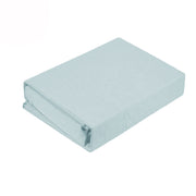 Kingtex 250TC 100% Cotton Percale Sheet Set Ice Blue Single V442-KIT-SHEETS-250TCCOTTONPER-ICEBLUE-SB