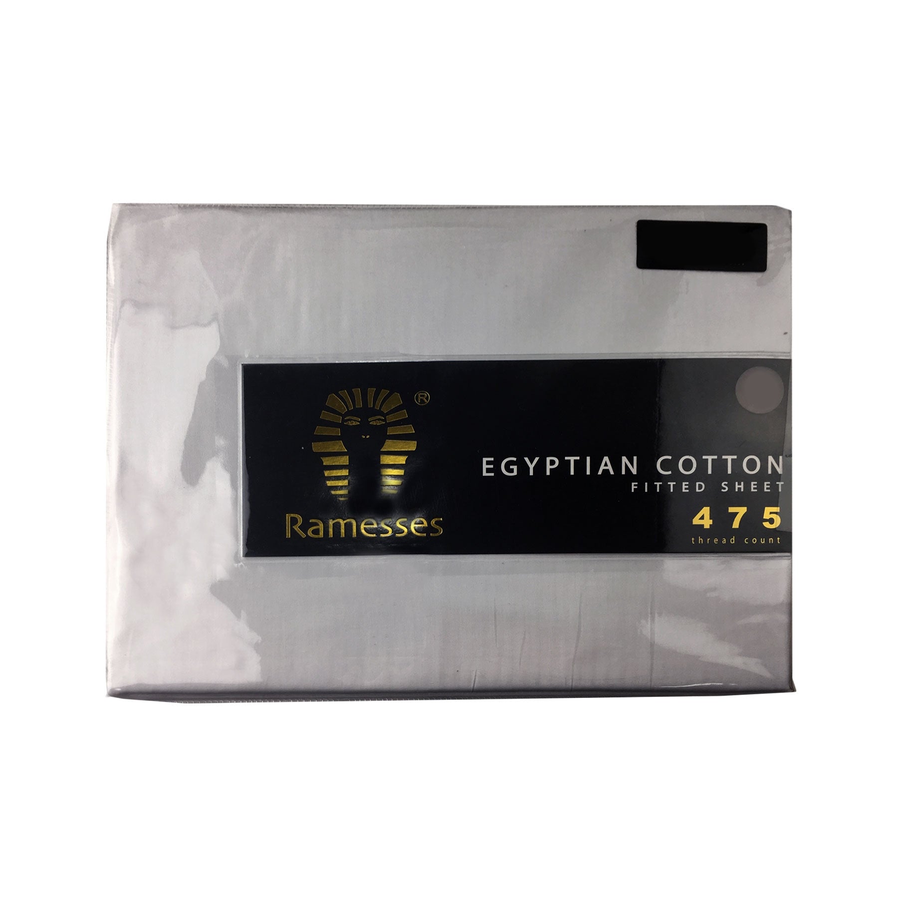 Ramesses 475TC Egyptian Cotton Fitted Sheet Queen Silver V442-KIT-SHEETS-FITTEDEC475TC-SILVER-QS
