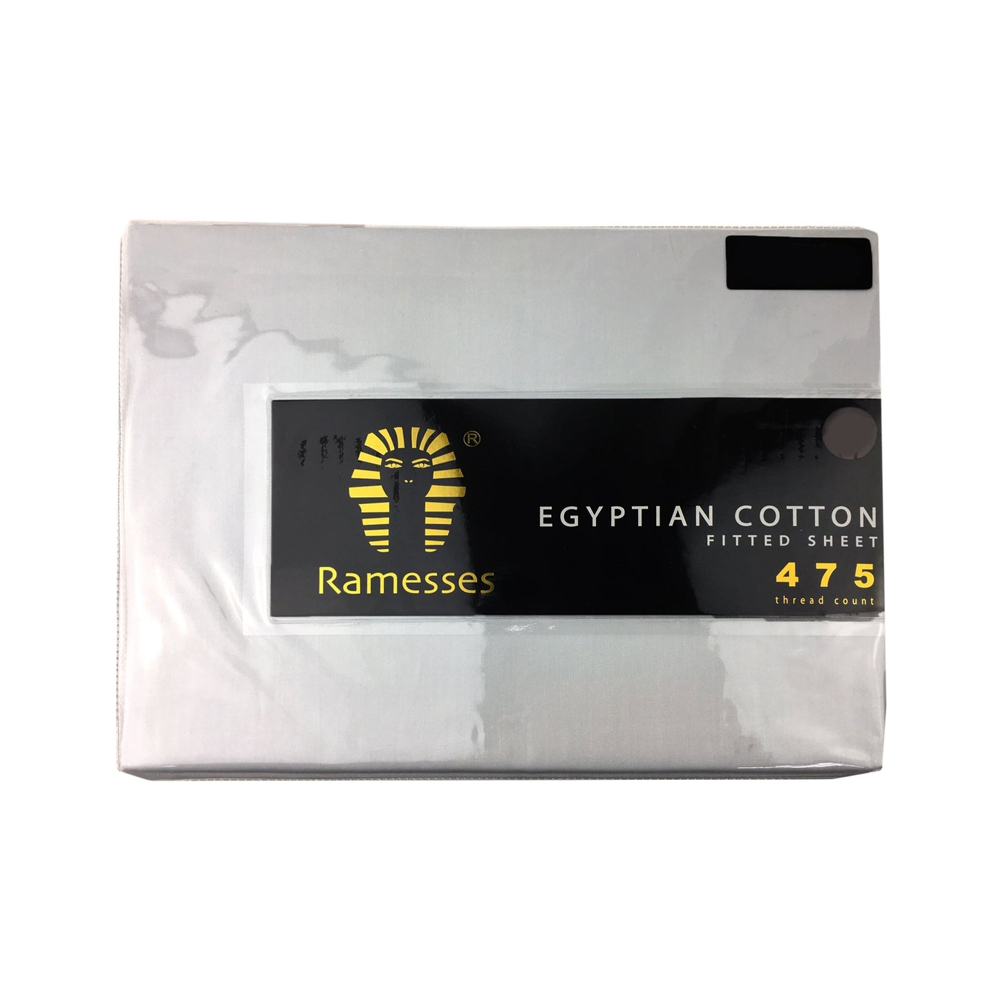 Ramesses 475TC Egyptian Cotton Fitted Sheet King White V442-KIT-SHEETS-FITTEDEC475TC-WHITE-KI