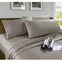 Kingtex Microfibre Sheet Set Coffee Single V442-KIT-SHEETS-MICROFIBRE-COFFEE-SB
