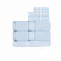 Kingtex 550gsm Cotton 7 Pce Bath Sheet Set Baby Blue V442-KIT-TOWEL-7PSHEET-BABYBLUE