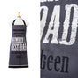Ladelle Number 1 Best Dad Cotton Apron 70 x 89 cm V442-LDE-APRON-BESTDAD-CHARCOAL-SH