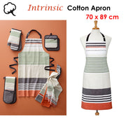 Ladelle Intrinsic Cotton Apron 70 x 89 cm V442-LDE-APRON-INTRINSIC-CORAL-SH