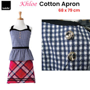 Ladelle Khloe Cotton Apron 68 x 79 cm V442-LDE-APRON-KHLOE-MULTI-SH