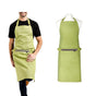 Ladelle Professional Series Sage Cotton Apron V442-LDE-APRON-PROFESSIONAL-SAGE-SH