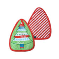 Ladelle Joyful Stripe Red Set of 2 Pot Mitts 17 x 24 cm V442-LDE-OVENM-JOYFULSTRIPE2POTMITTS-RED-SH
