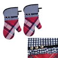 Ladelle Khloe Multi Set of 2 Oven Mitts 18 x 33 cm V442-LDE-OVENM-KHLOESETOF2-MULTI-SH