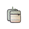 Ladelle Sanctuary Cream Set of 2 Pot Holders 21 x 21 cm V442-LDE-OVENM-SANCTUARY2POTHOLDER-CREAM-SQ