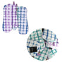 Ladelle Tri-colour Trinny Random Pattern/Colour Reversible Set of 2 Oven Mitts 18 x 33 cm V442-LDE-OVENM-TRINNYSETOF2-LAVENDER-SH