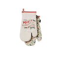 Ladelle Set of 2 Wonderful Kitchen / BBQ Oven Mitt V442-LDE-OVENM-WONDERFULSETOF2-TAUPE-SH