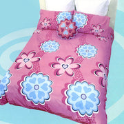 Sassy Garden Pink Quilt Cover Set Double V442-LDE-QUILTCS-SASSYGARDEN-PINK-DS