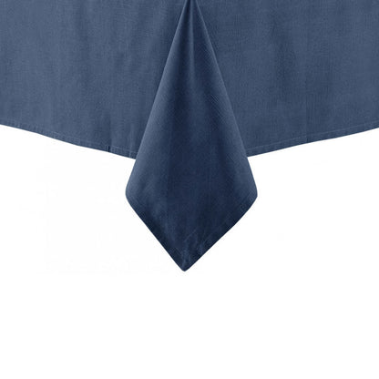 Ladelle Base Navy Linen Look 100% Cotton Tablecloth 150 x 300 cm V442-LDE-TABLEC-BASE300CM-NAVY-RE