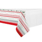 Ladelle Wonderful Christmas Xmas Festival Cotton Tablecloth Oblong 8 Seater 150 x 225 cm V442-LDE-TABLEC-WONDERFUL225CM-WHITE-RE