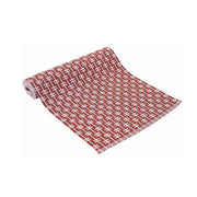 Ladelle Eden Terracotta Ribbed 100% Cotton Table Runner V442-LDE-TABLER-EDENRIBBED-TERRACOTTA-RE
