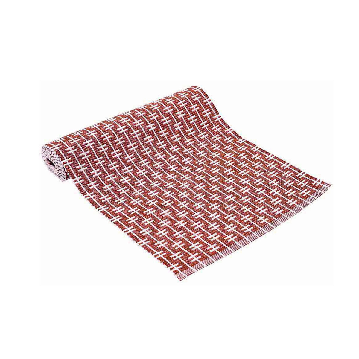 Ladelle Eden Terracotta Ribbed 100% Cotton Table Runner V442-LDE-TABLER-EDENRIBBED-TERRACOTTA-RE